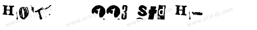 HOT 大髭113 Std H字体转换